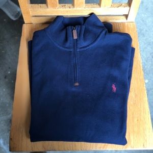 Polo Quarter Zip Sweater